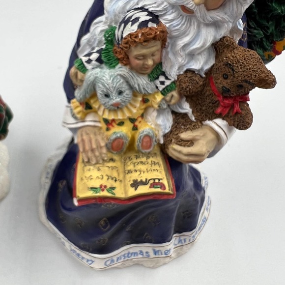 Vintage Reflections Of Christmas St. Nicholas NO STAFF Pipka Storytime Santas - Picture 11 of 11